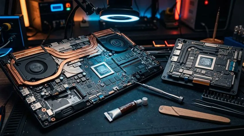 Laptop Bakımında Sıvı Metal Kullanımı